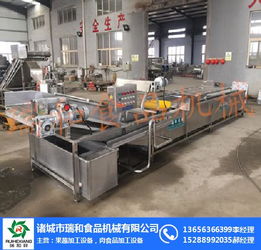 瑞和食品機械公司 多圖 竹筍清洗機 清洗機